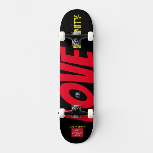 LOVE INFINITY SKATEBOARDS/ JMT USA SKATEBOARDS w (Voorkant)