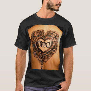 Love & Ink: Heart Tattoo T - shirts voor Bold Soul