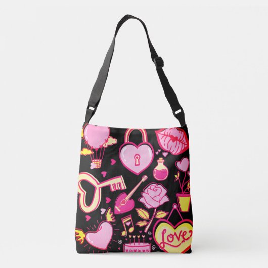 Love Inspired Crossbody Tas (Achterkant)