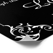 Love Inspirerend Quote van Rabbi Nachman Breslov Poster (Hoek)