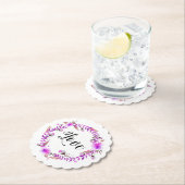 *~* LOVE INTENTIE EMOTO Floral Wreated Onderzetter (Insitu)