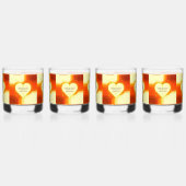 Love & Intention by Gratitude Remains™ | Inspirati Whisky Glas (Achterkant)