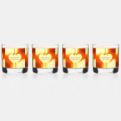 Love & Intention by Gratitude Remains™ | Inspirati Whisky Glas (Rechts)