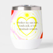 Love & Intention Collectie | Gratitude Remains™ T (Voorkant)