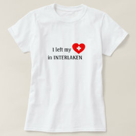 Love Interlaken souvenir T-shirt