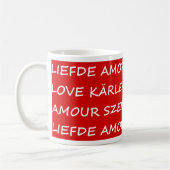 Love International Koffiemok (Links)