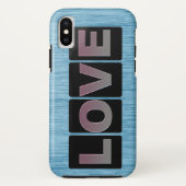 Love iPhone X Hoesje (Achterkant)