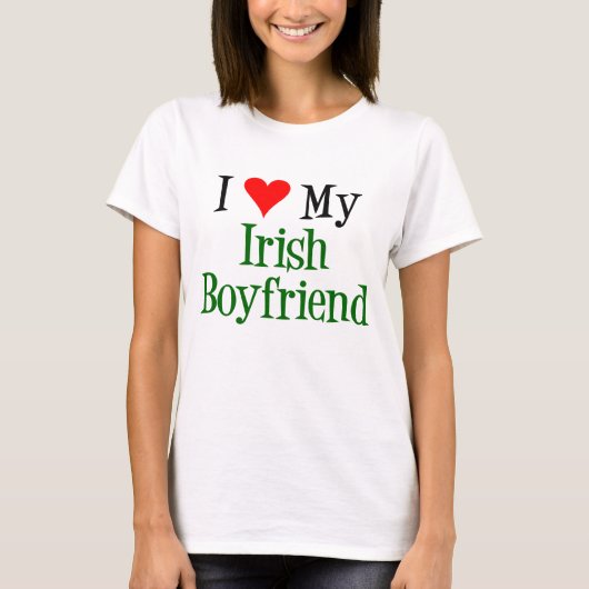 Love Irish Boyvriend T-shirt (Voorkant)