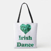 Love Irish Dance dubbelzijdig Tote Bag (Achterkant)