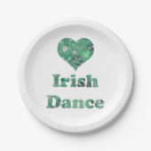 Love Irish Dance Papieren Bordje (Voorkant)