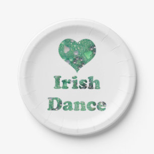 Love Irish Dance Papieren Bordje