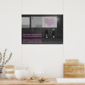 Love Irish Dance Poster - doe wat je van je houdt (Keuken)