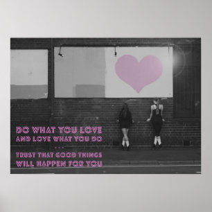 Love Irish Dance Poster - doe wat je van je houdt