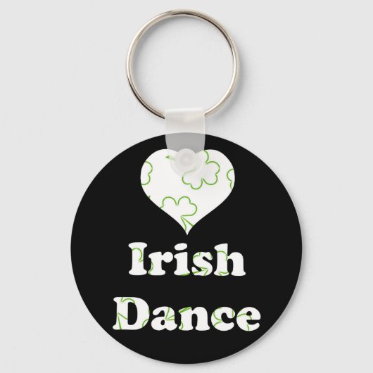 Love Irish Dance Sleutelhanger (Voorkant)
