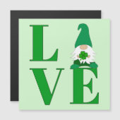 Love Irish Gnome Magnetic Kaart (Voorkant / Achterkant)
