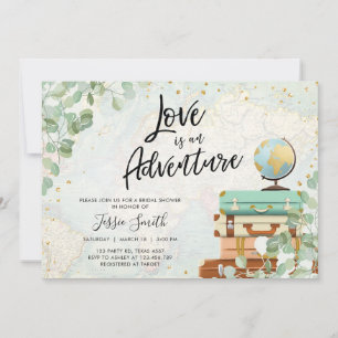 Love is a Adventure Eucalyptus Vrijgezellenfeest Kaart