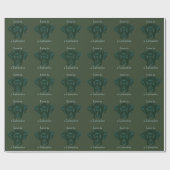 Love is a Labrador Black Retriever Face Cadeaupapier (Vlak)