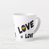 Love is a Love Latte Latte Mok (Rechterhoek)
