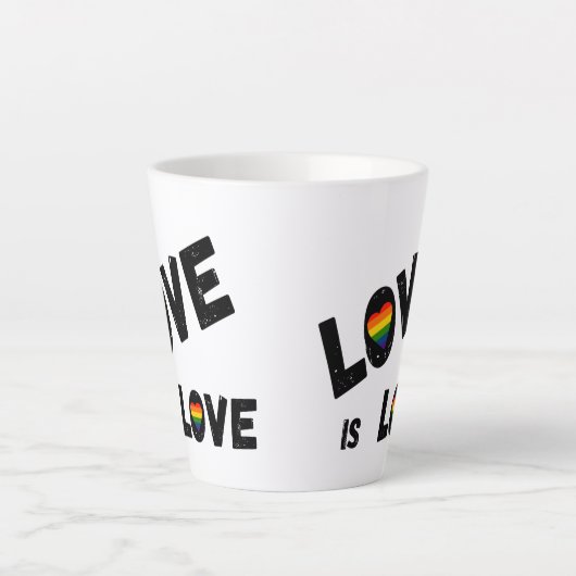 Love is a Love Latte Latte Mok (Voorkant)