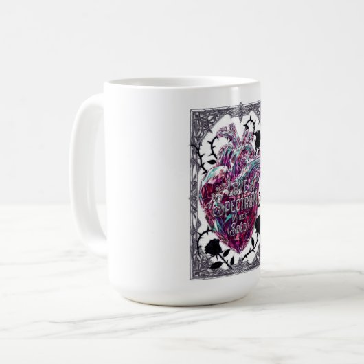 Love is a Spectrum (Mine's Solo) T-Shirt Koffiemok (Voorkant links)