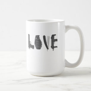 Love is a Weapon Funny Mug Koffiemok