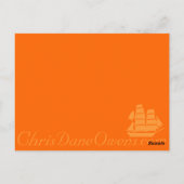 Love is a Weapon-Post Card Briefkaart (Achterkant)