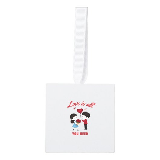 Love Is All You Need Decoratie (Voorkant)