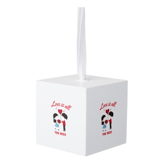 Love Is All You Need Decoratie (Achter hoekig)