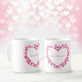 Love Is All You Need Heart Frame Mug Koffiemok