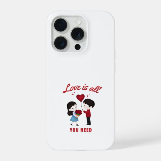 Love Is All You Need iPhone Hoesje (Achterkant)