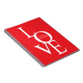 Love is all you need notitieboek (Rechterzijde)