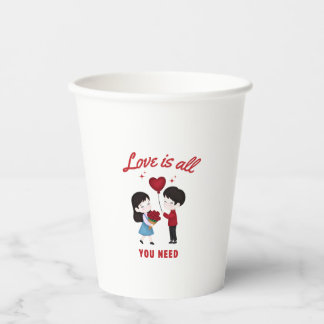 Love Is All You Need Papieren Bekers