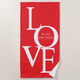 Love is all you need strandlaken