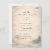 Love Is An Adventure Bruiloftsfeest Kaart (Voorkant)