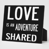 Love is an Adventure Fotoplaat (Zijkant)