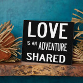 Love is an Adventure Fotoplaat (Zijkant)