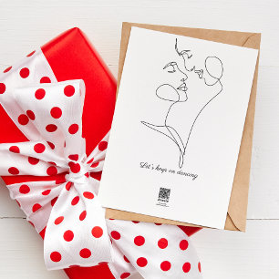 Love is Beautiful Chaos - Jubileum Love Quote Kaart