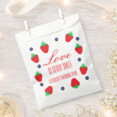 Love is Berry Sweet Fruit Vrijgezellenfeest Bedankzakje (Geknipt)