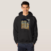 "Love is BIG - Love Animals" van Mike Korn Hoodie (Voorkant volledig)