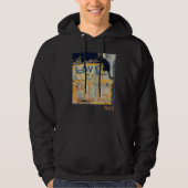 "Love is BIG - Love Animals" van Mike Korn Hoodie (Voorkant)