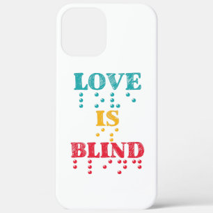 Love is Blind Braille Case-Mate iPhone Case