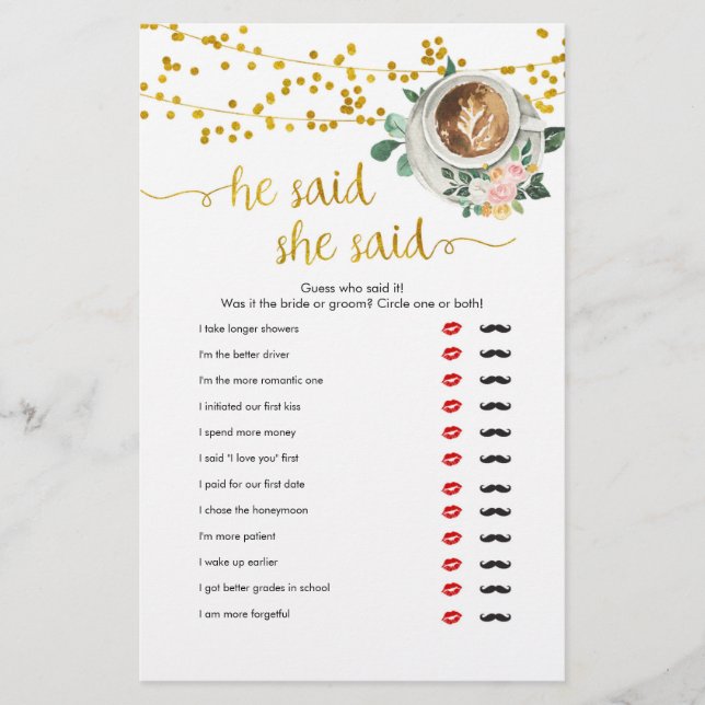 Love is Breaming Council Who zei It Shower Games (Voorkant)