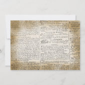 Love is Breking Coffee Bridal Shower Invitation Kaart (Achterkant)