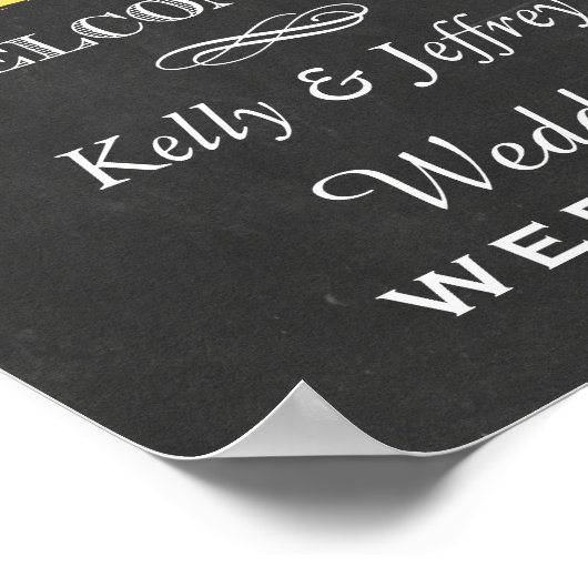 Love is Brewery Wedding Sign Poster (Hoek)