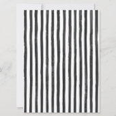 Love is Brewing Black Bow modern Bridal Shower Kaart (Achterkant)