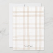 Love is Brewing Bridal Shower Invitation Kaart (Achterkant)