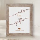 Love Is Brewing Bridal Shower Invitations & Decor Poster