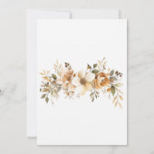 Love is Brewing Bridal Shower Kaart (Achterkant)