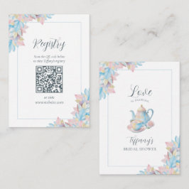 Love is Brewing Bruidschat Registry Informatiekaartje