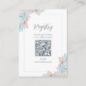 Love is Brewing Bruidschat Registry Informatiekaartje (Voorkant)
